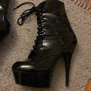 Black Pleaser Boots